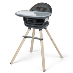 Maxi-Cosi Moa 8-in-1 graphite compact design supports space-saving meals