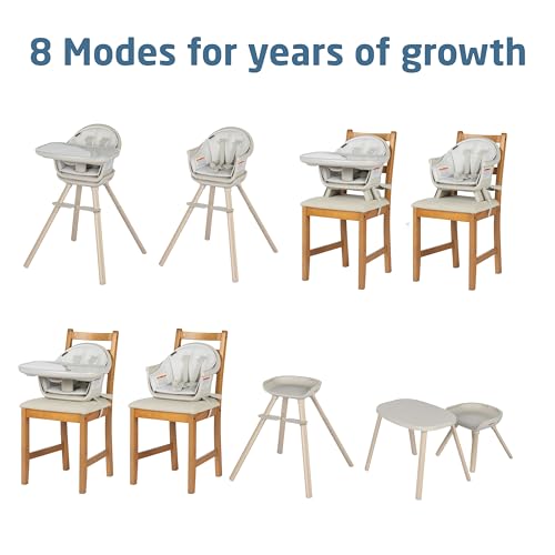Maxi-Cosi Moa booster seat configuration elevates the child's dining experience.