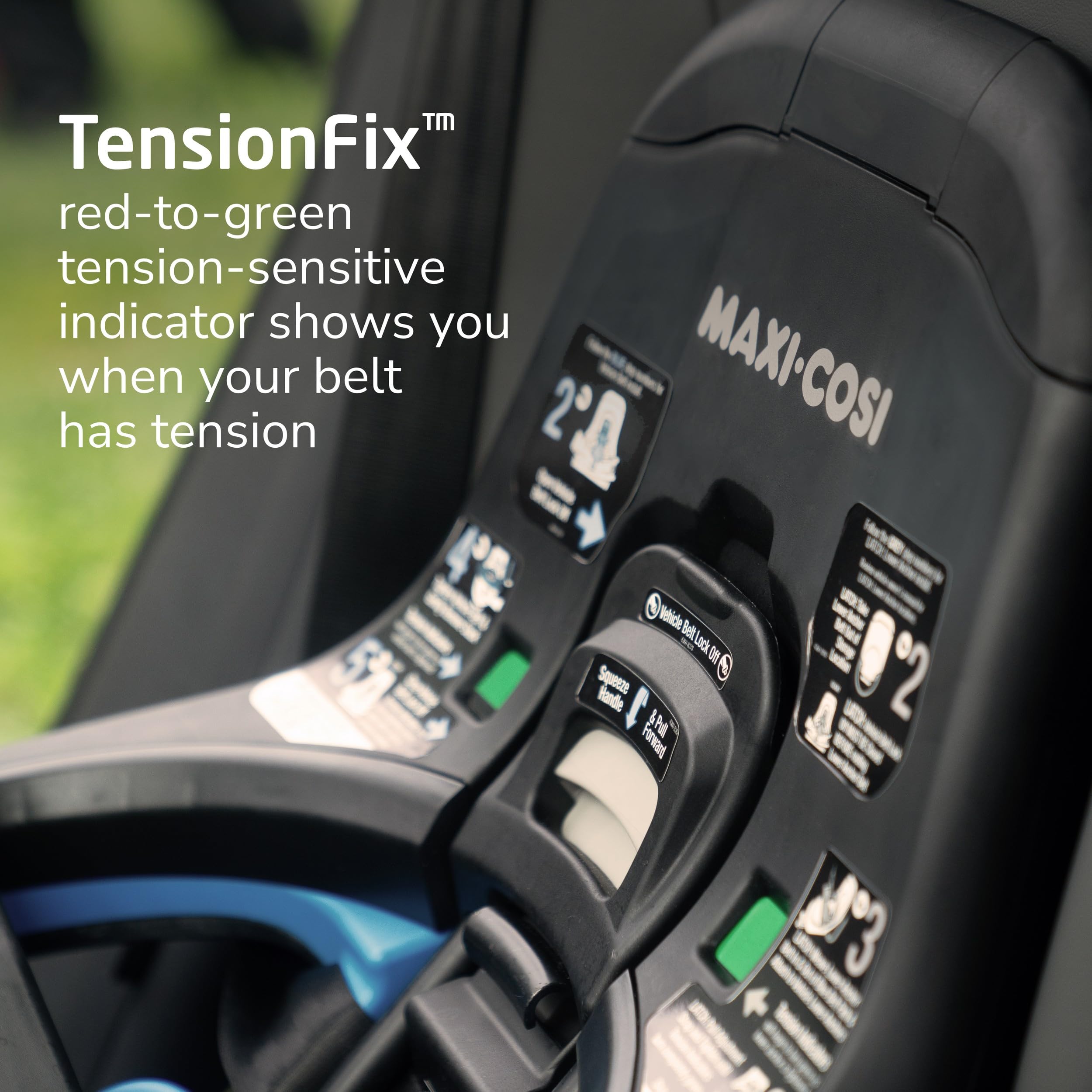 ClimaFlow ventilation helps keep baby cooler on long trips.