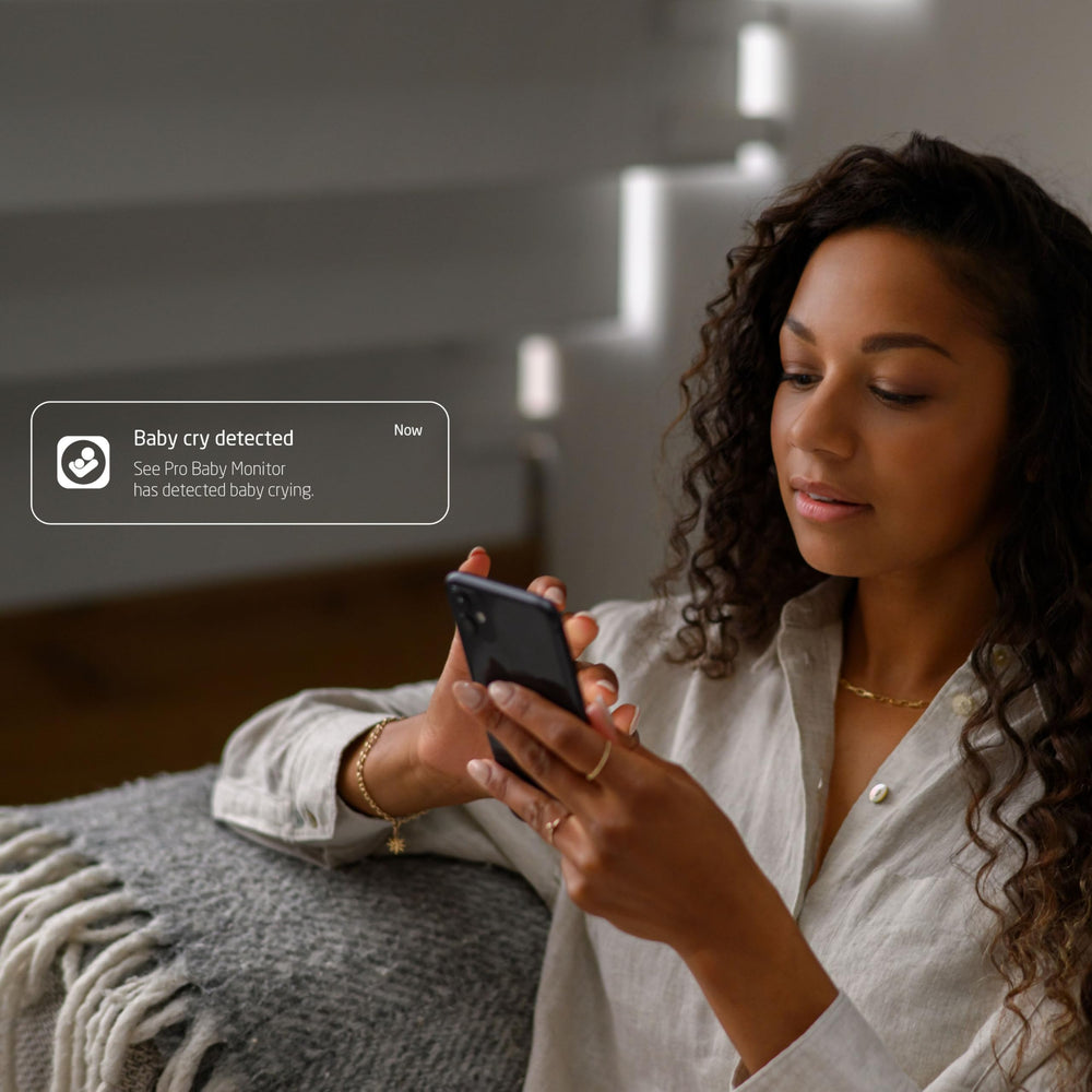 Maxi-Cosi See Pro 360 Connected Family App helps manage baby environment remotely.
