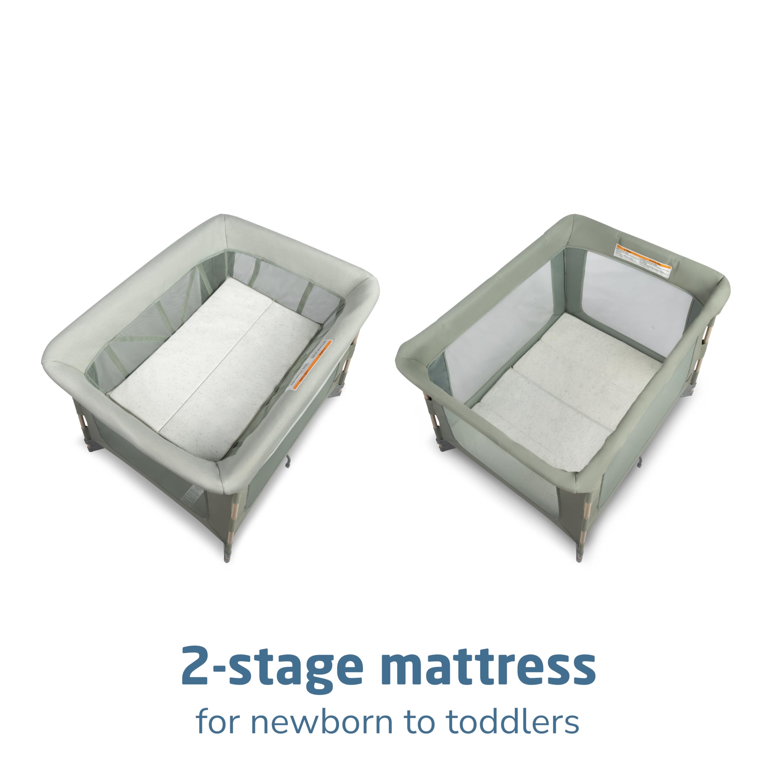 Maxi-Cosi Swift playard weighs 18 pounds for easy portability.