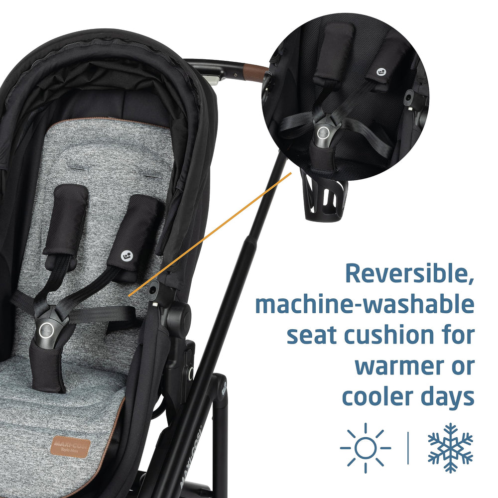 ClimaFlow technology on Maxi-Cosi Tayla Max for comfortable travels