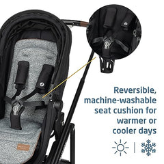 Maxi-Cosi Tayla Max load leg adds stability during installation.
