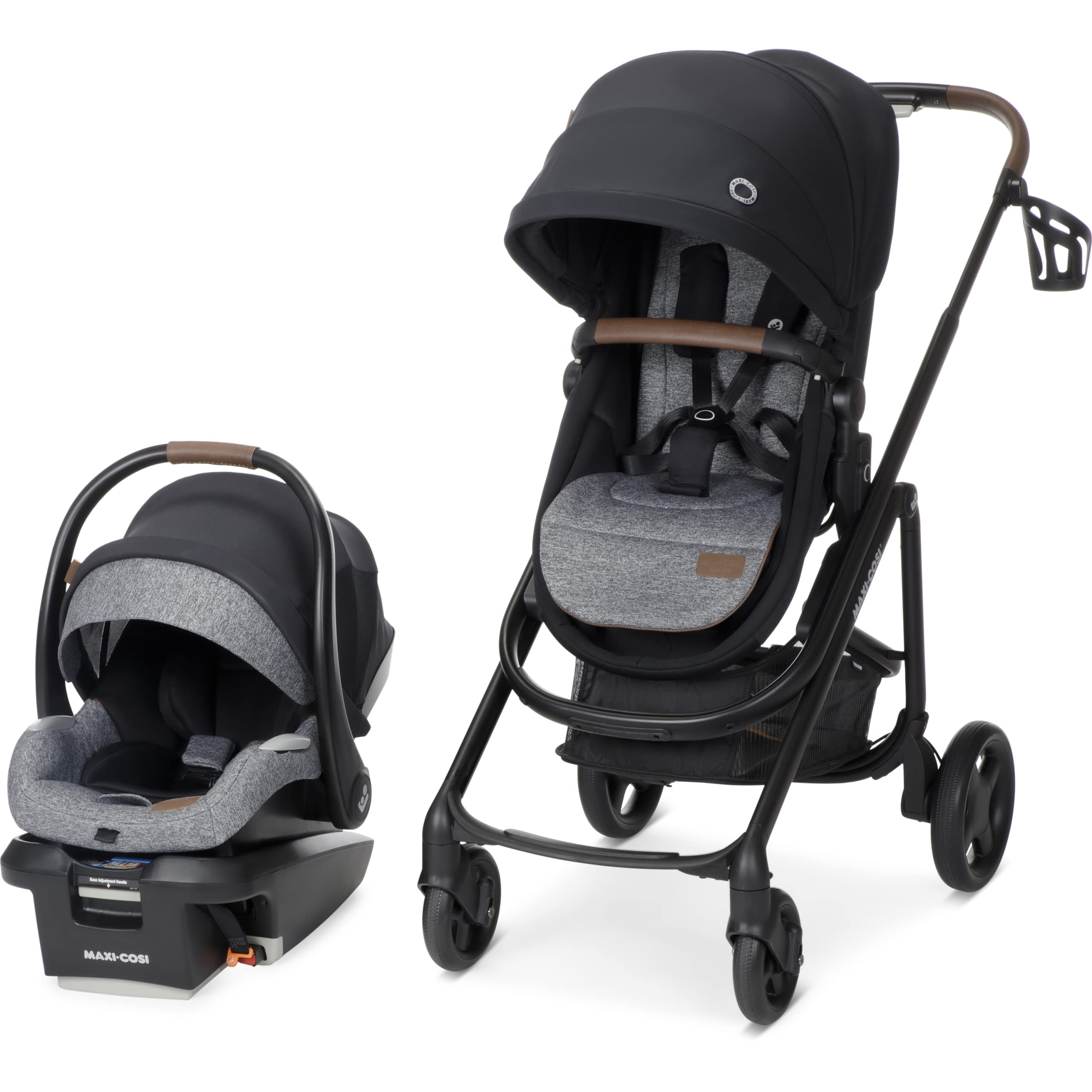 Maxi-Cosi Tayla Max Travel System assembled for versatile 5-in-1 use.