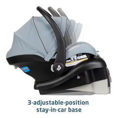 Maxi-Cosi Zelia Luxe ClimaFlow shell keeps baby cooler