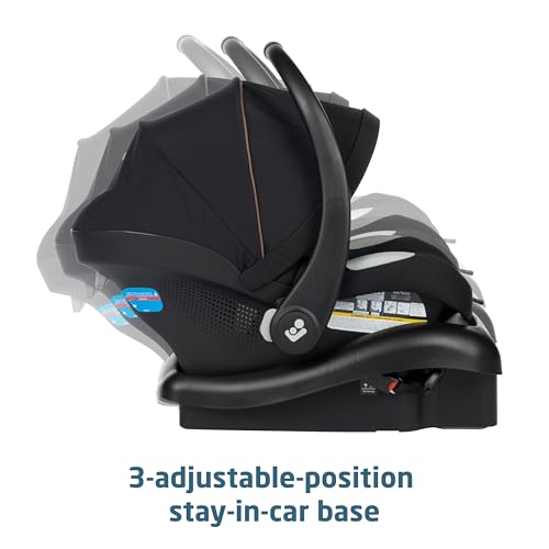 Maxi-Cosi Zelia Luxe ClimaFlow technology keeps baby cooler.