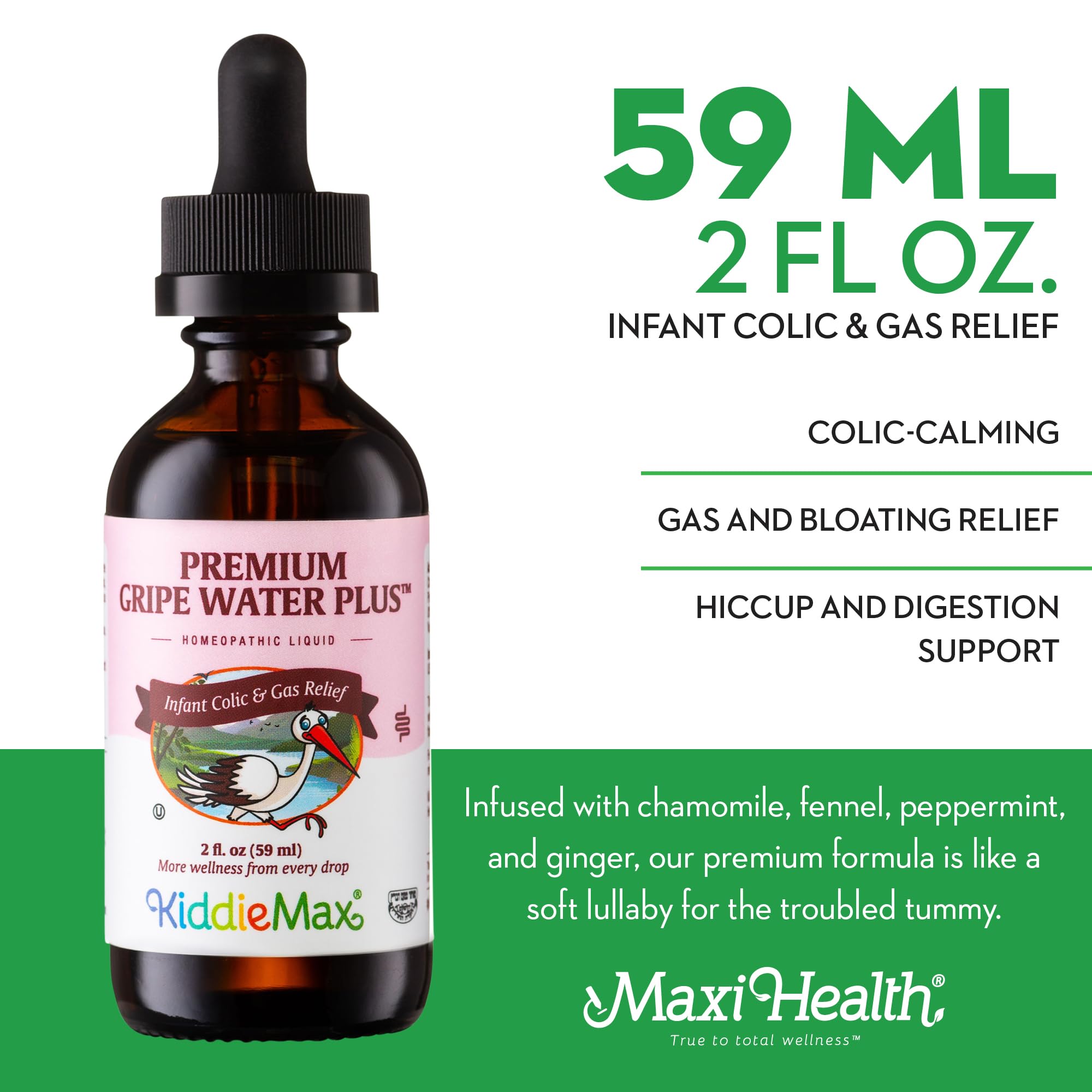Maxi Health Gripe Water drops-precision-doser ensures clean dosing
