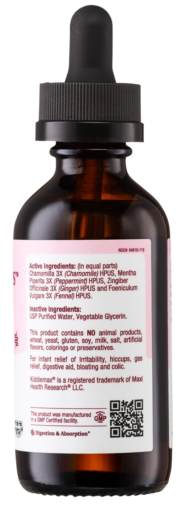Maxi Health Gripe Water peppermint-digestion support for babies