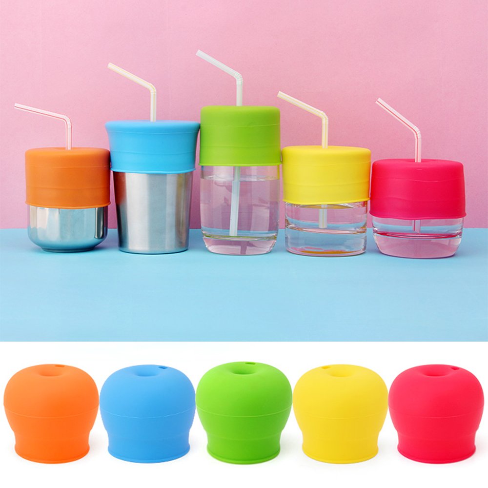 Maxin bite-proof lids safeguard little mouths during bottle-to-cup transitions