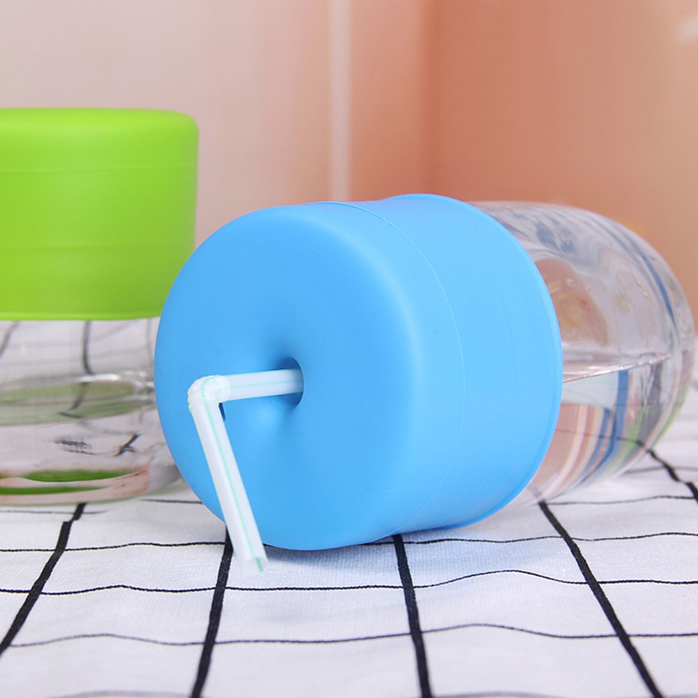 Maxin lids stretch to fit most cups, including tumblers and mason jars