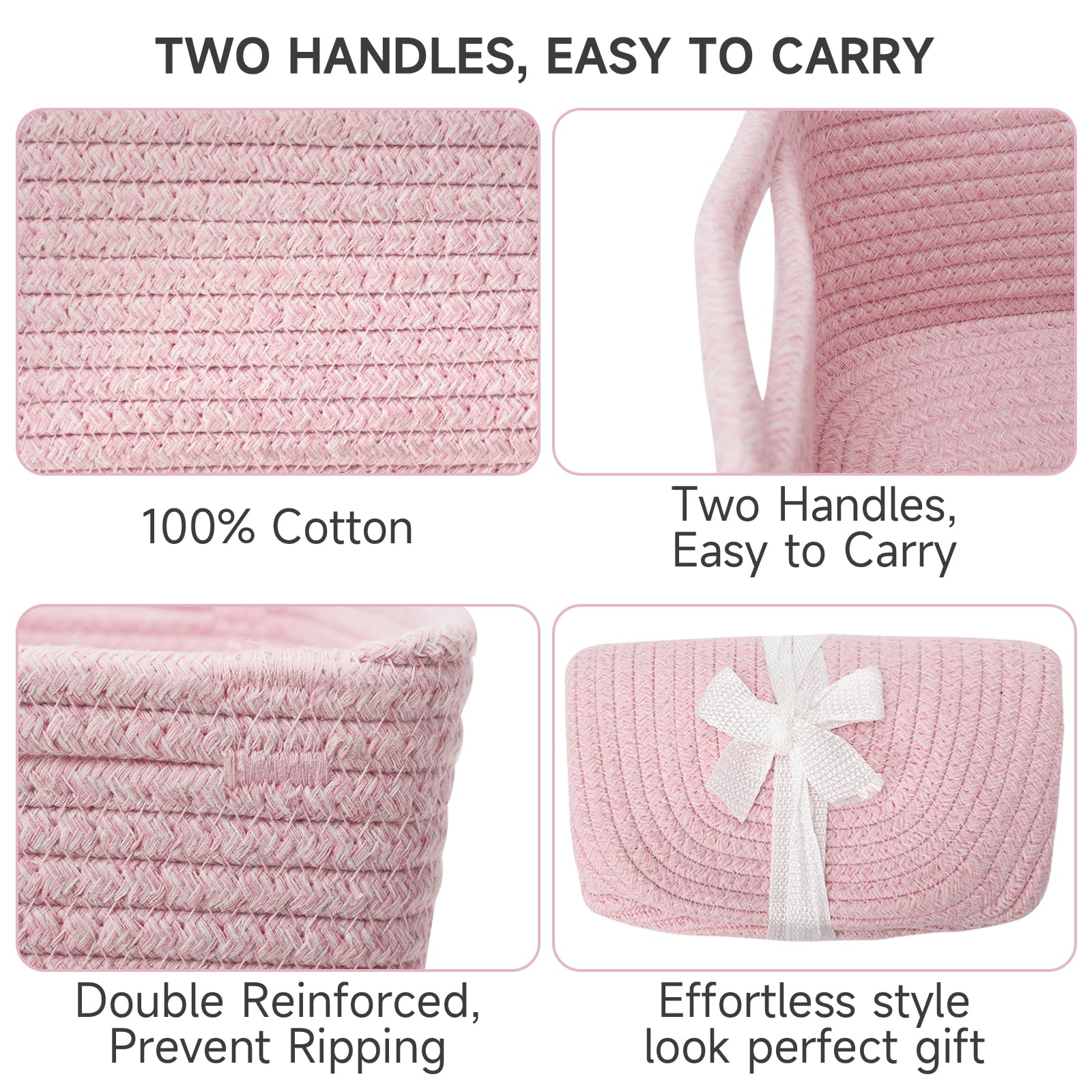 Maxuni three-pack size is roomy for books, clothes, and toys.