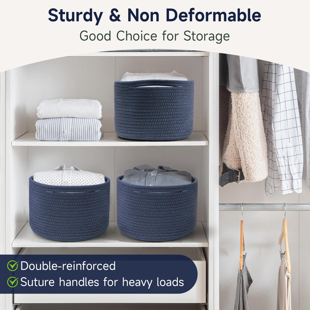 Maxuni baby nursery storage basket for toys and soft essentials.