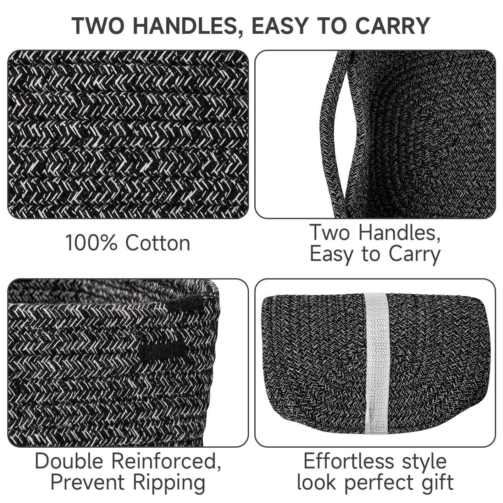 Maxuni baby-safe nursery basket stores diapers and toys safely.