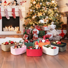 Maxuni baby toy bin in a nursery example for tidy toy storage