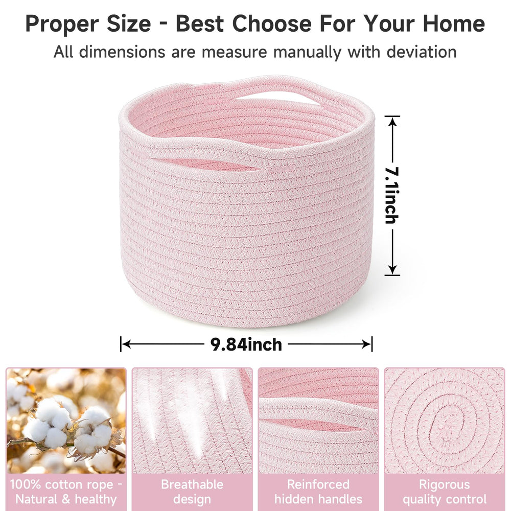 Maxuni cotton rope closeup weave highlights durable texture for everyday use.