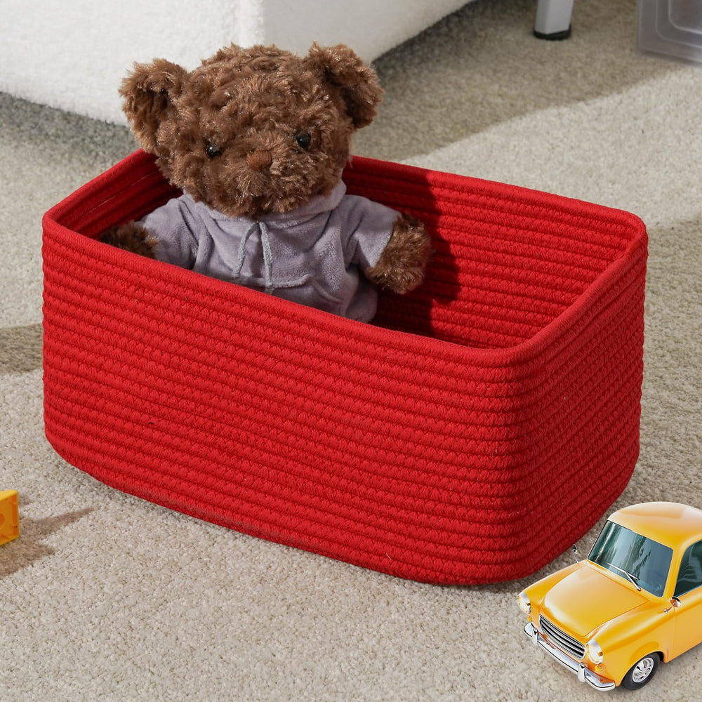 Maxuni crease-free basket with instructions to reshape using towels or steam