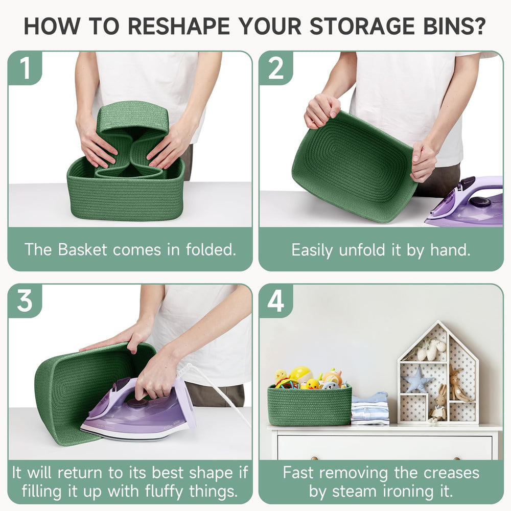 Maxuni durable soft cotton rope emphasizes reliable everyday use and long-lasting bins.