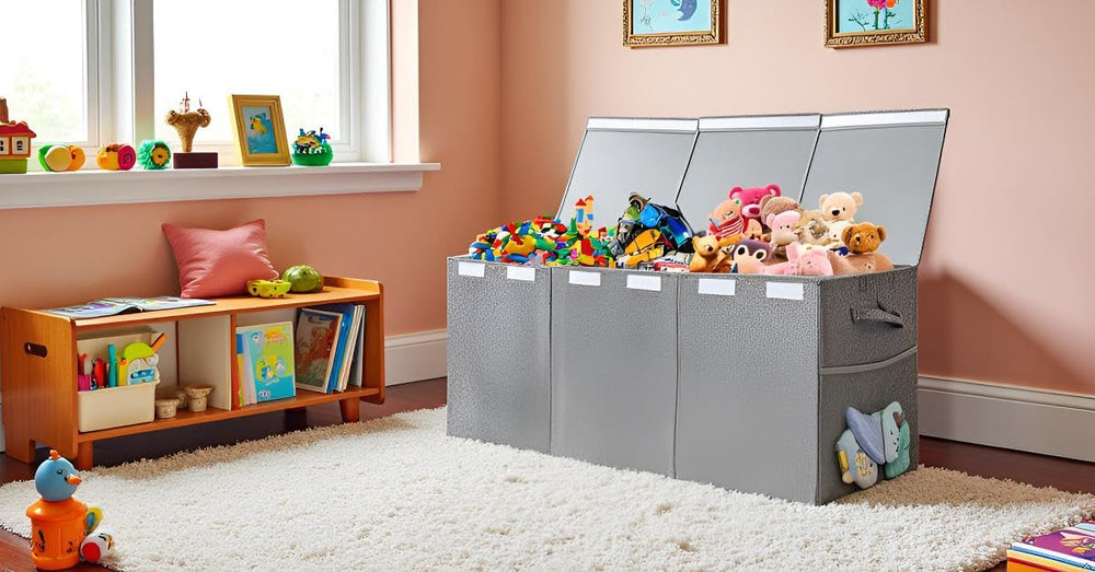 Maxuni rivet reinforced handle enables portable transport for larger items.