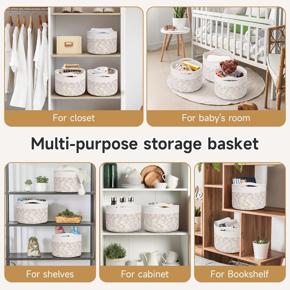 Basket dimensions 9.82x9.82x7.1 inches fit desks and shelves