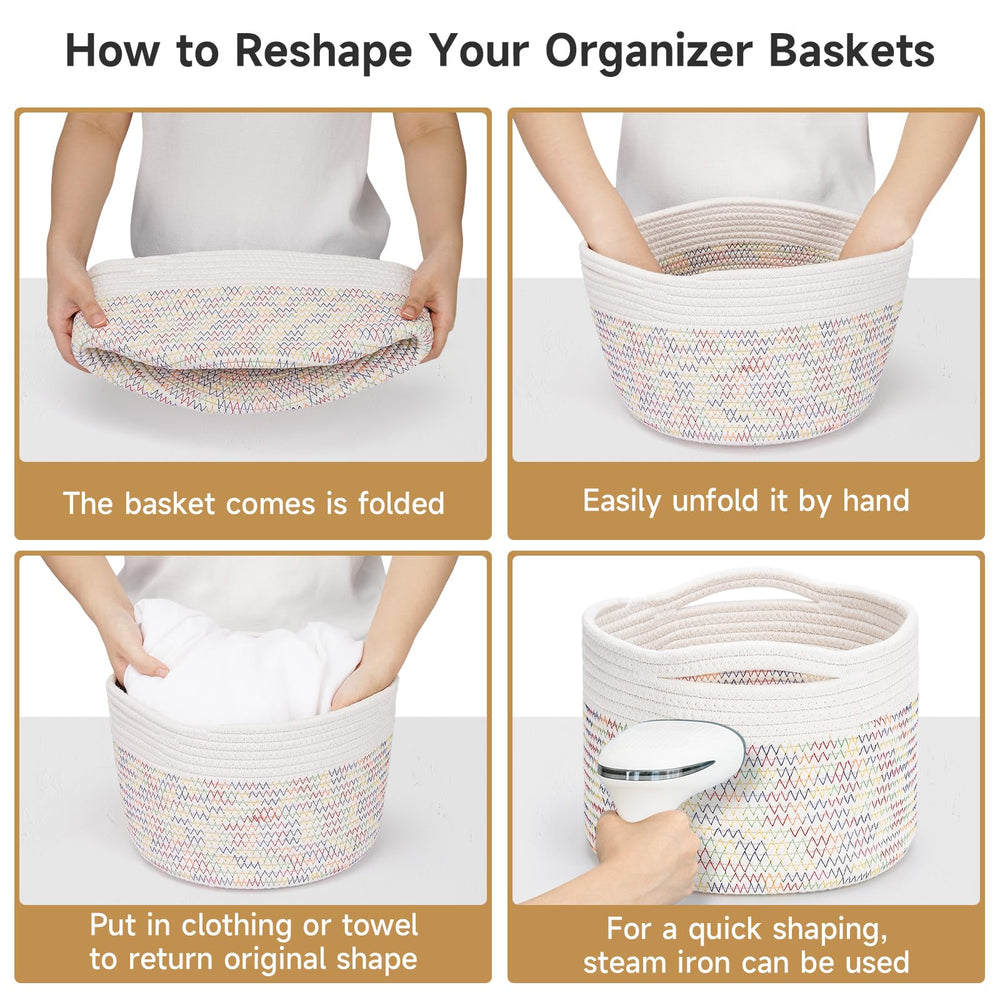 Packaging shows gift ties and shaping tips for easy reuse