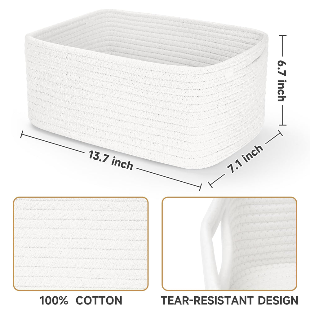 Maxuni woven rope basket texture close-up—durable, touch-safe material for nurseries.