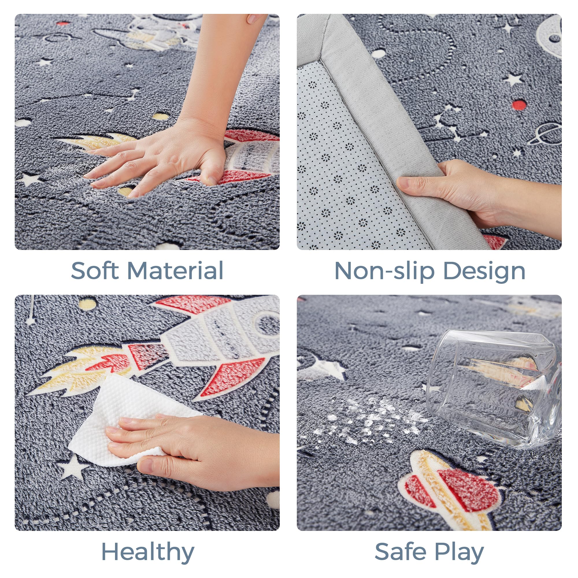 MAXYOYO Baby Play Mat packaged fold shipping with potential temporary creases.