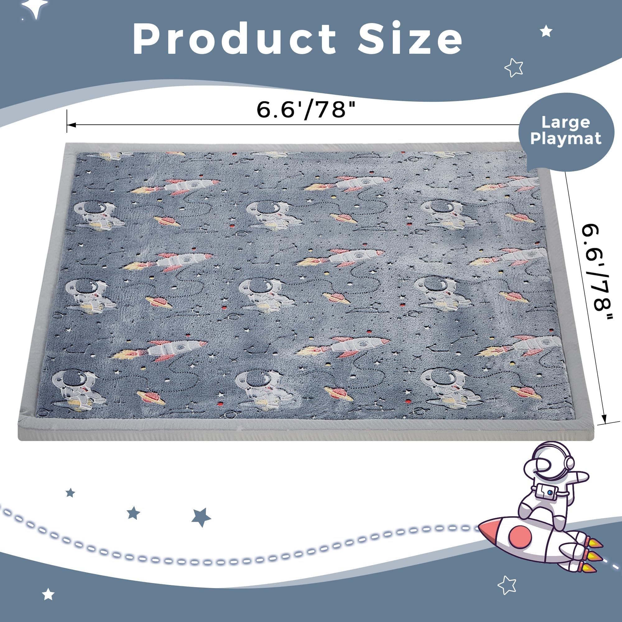 MAXYOYO mat with non-slip backing stays secure on floors.