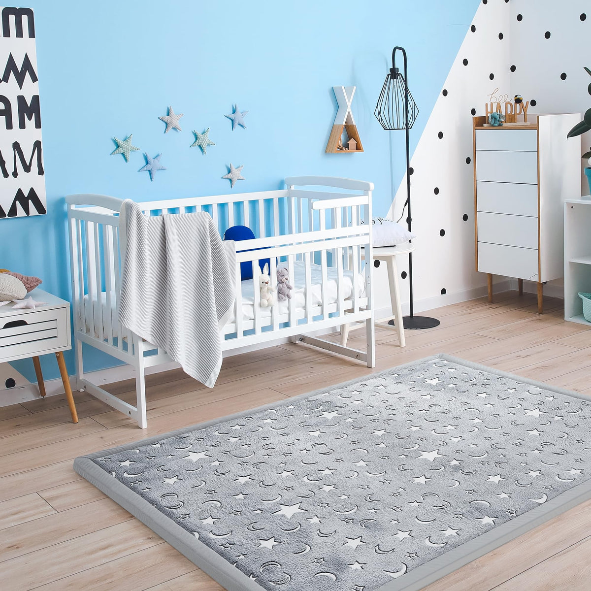 MAXYOYO Baby Play Mat soft-touch surface for cozy, safe playtime.