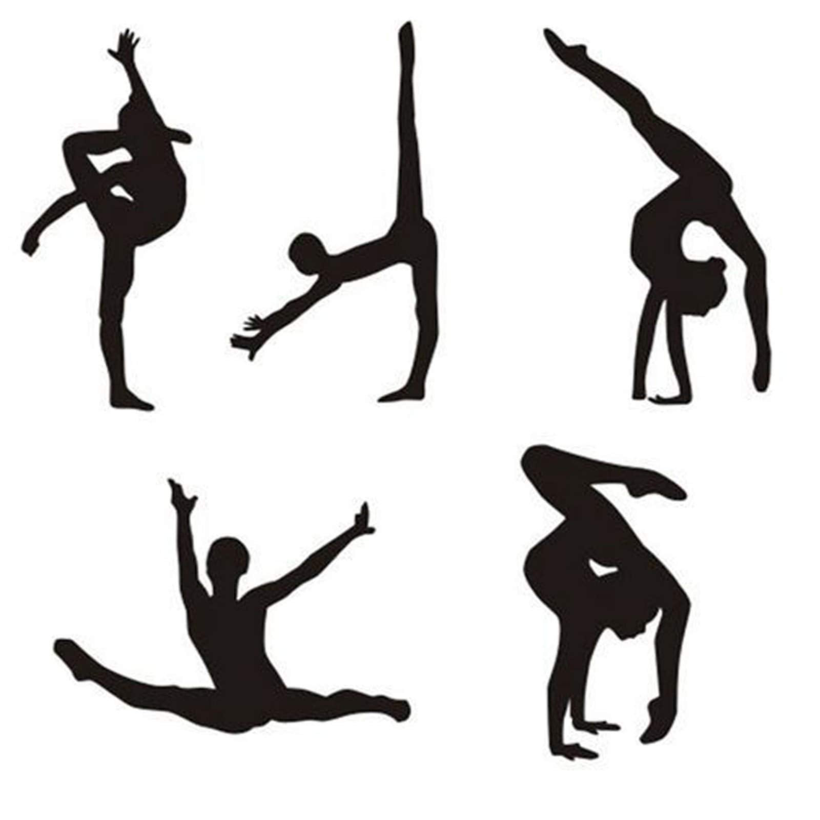 Maydahui dancer wall decal, dance figures 1 adds playful room energy for living spaces.