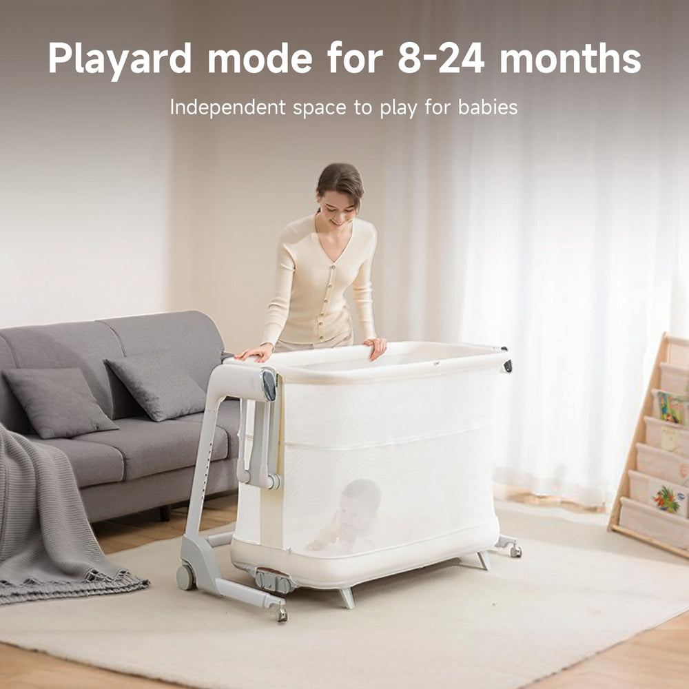 Maydolly bassinet mosquito net included for safe, shaded sleep