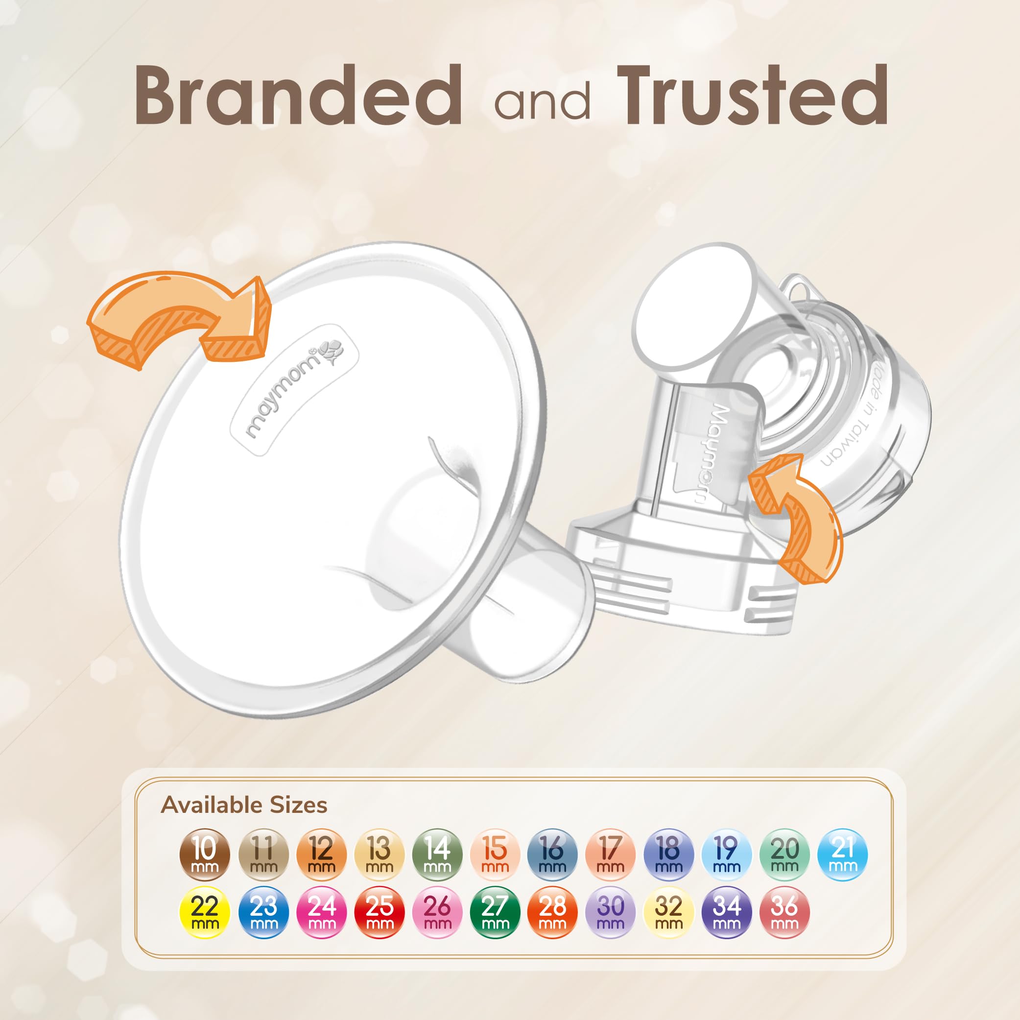 Maymom 0-5mL read marks on 45mL bottle aid tracking.