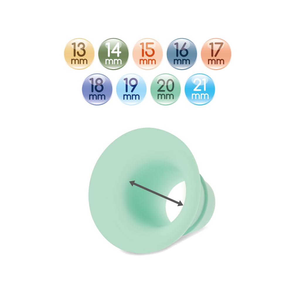Maymom 19mm insert on a pump shield shows versatile compatibility for 24mm shields
