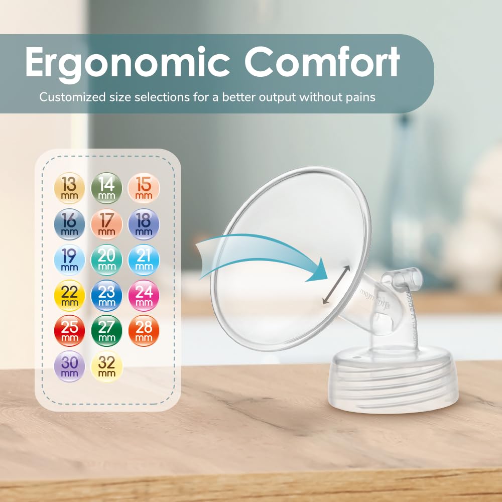 Maymom AVEN bottles compatibility image shows broad bottle support.