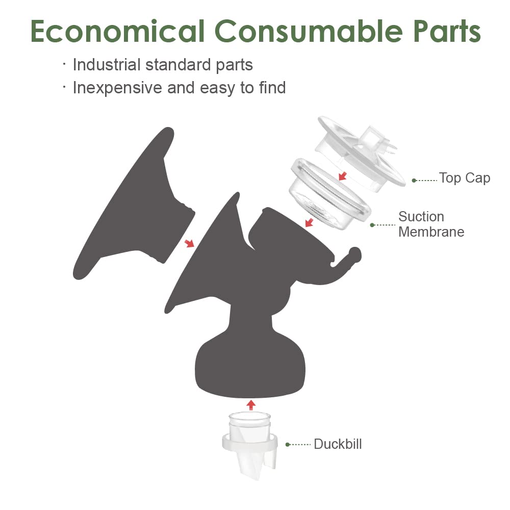 Maymom Avent storage case keeps parts organized and clean for easy maintenance.
