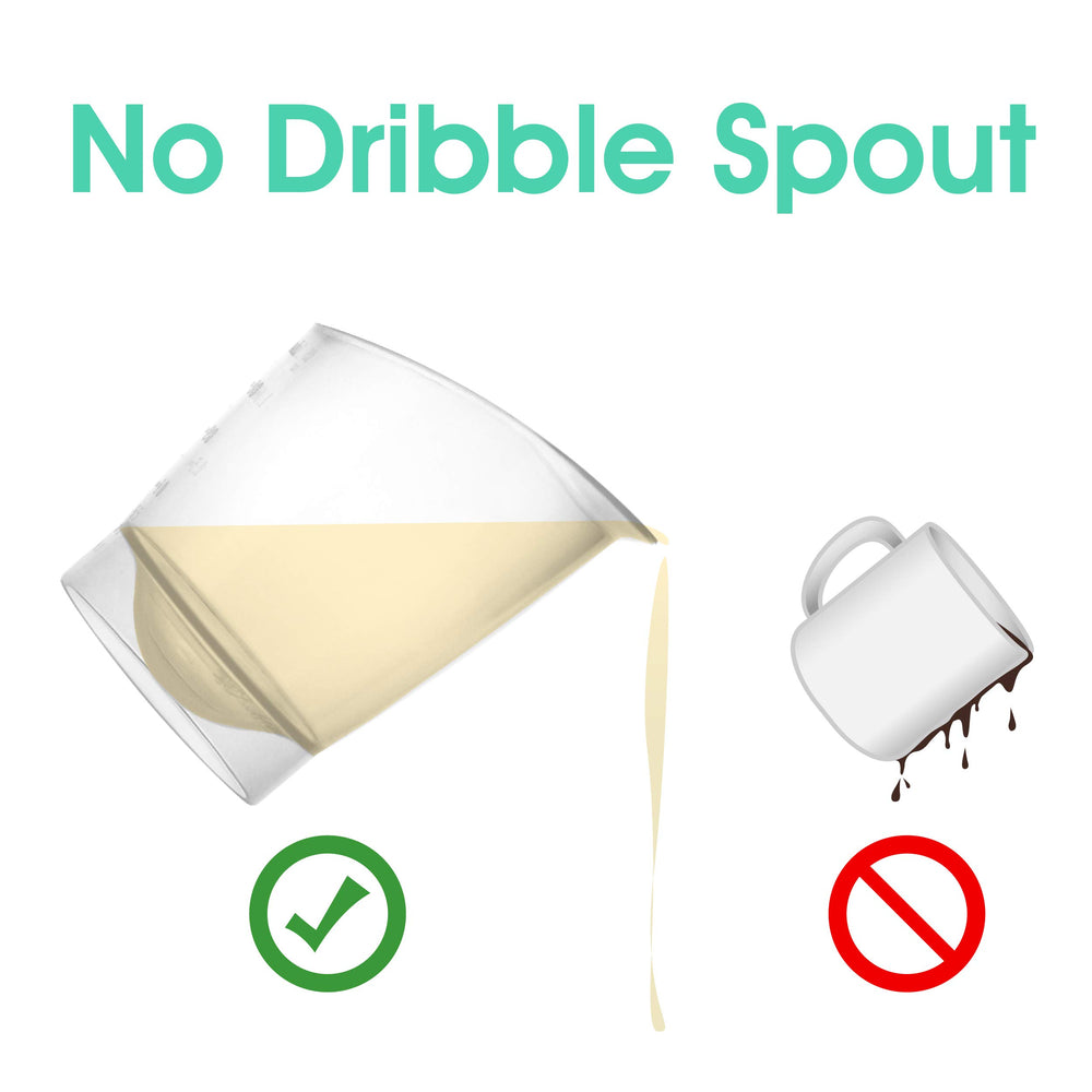 Maymom Baby Feeding Cup engraved markings stay legible for easy milk tracking.