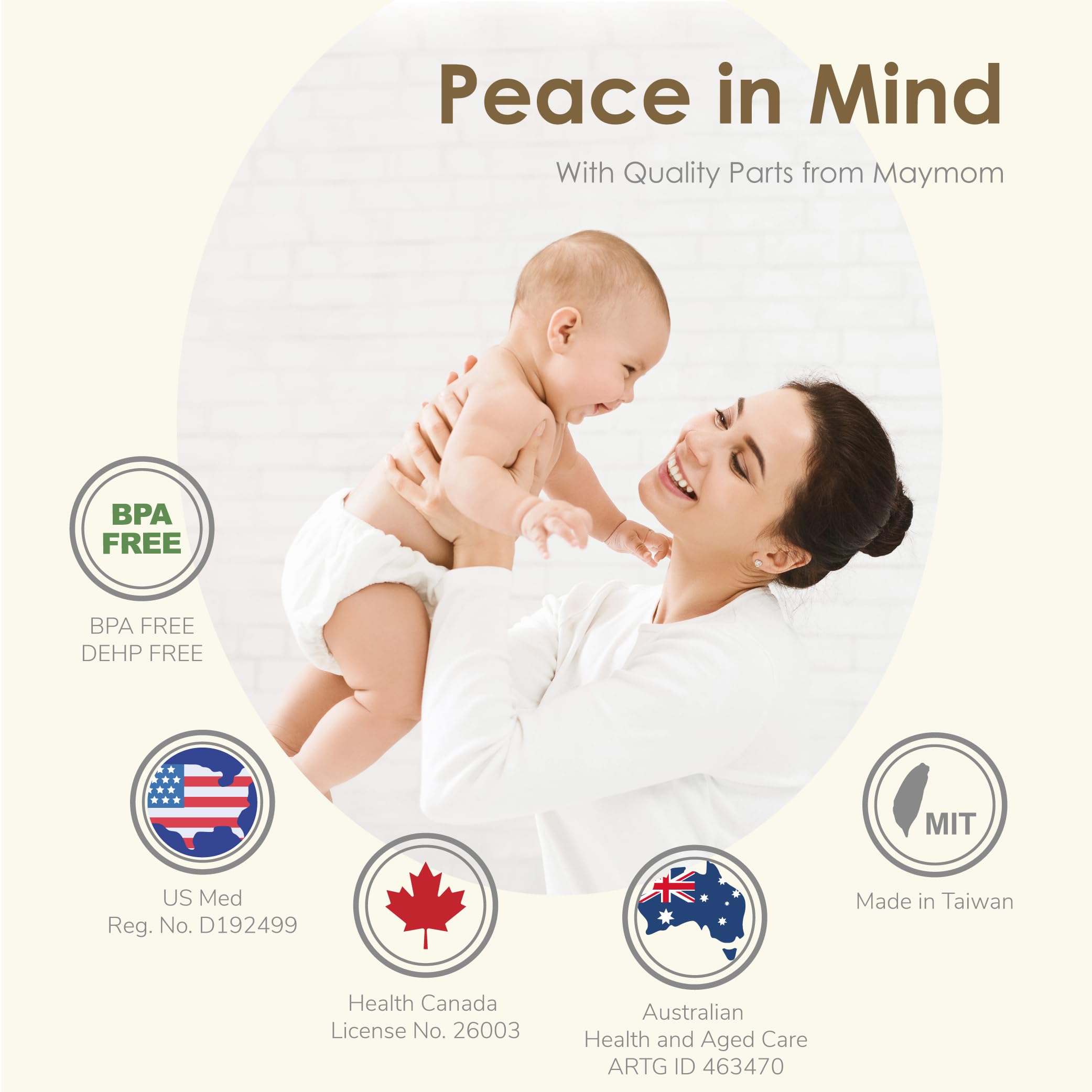 Maymom backflow protector small cap offers precise fit for easy cleanup