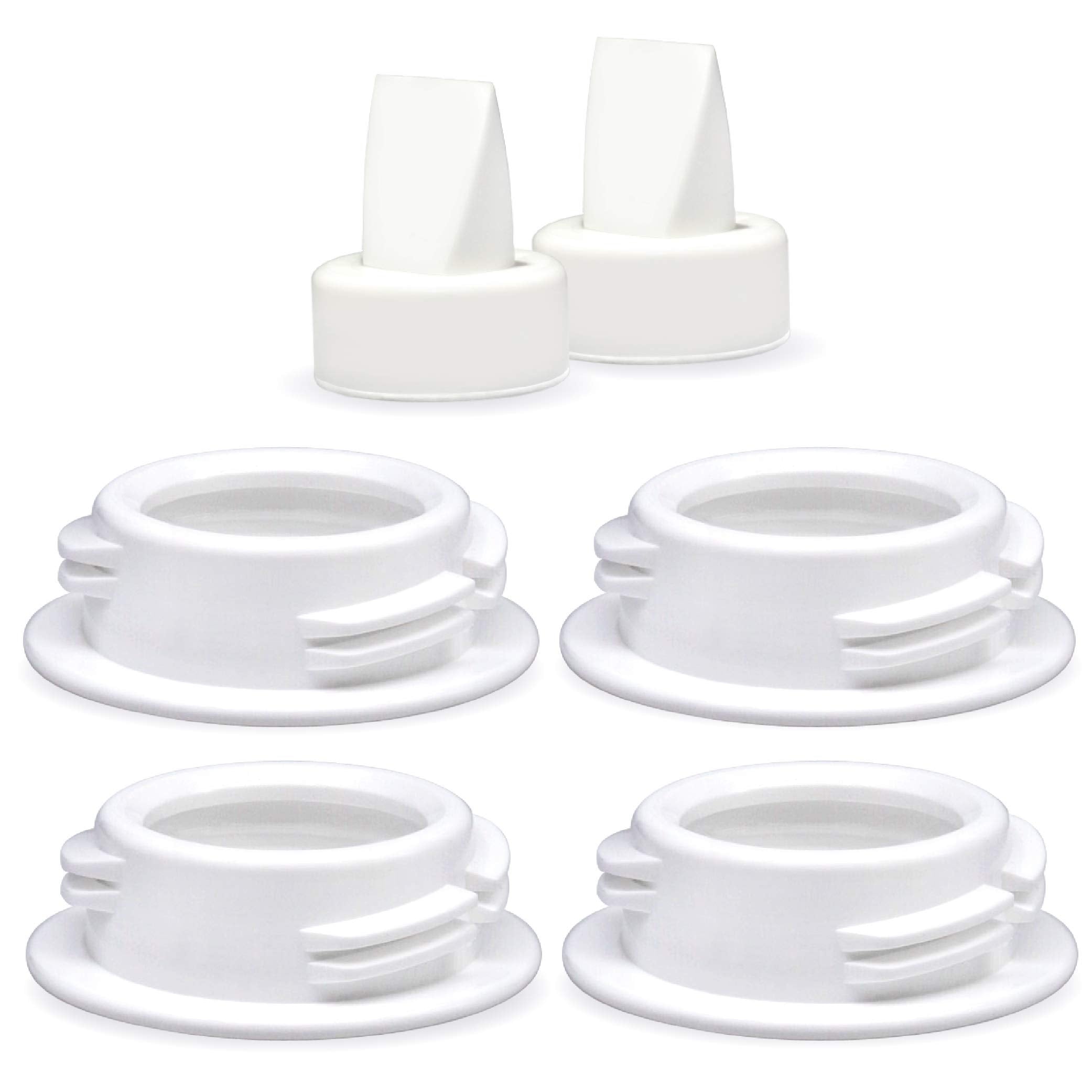 Maymom Bottle Thread Changer enables spectra S1/S2 compatibility with standard bottles for easier pumping