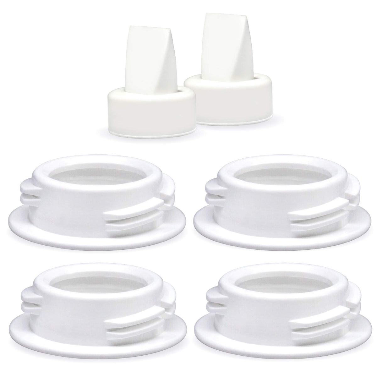 Maymom Bottle Thread Changer enables spectra S1/S2 compatibility with standard bottles for easier pumping