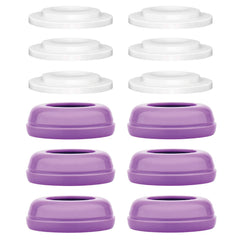 Maymom bottle-top wide-mouth provides secure fit and compatibility.