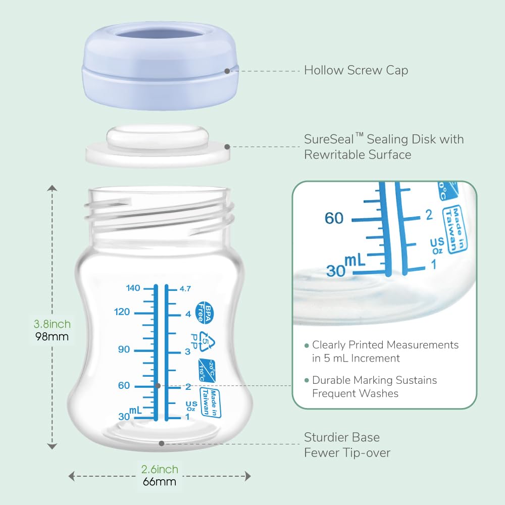 Maymom BPA-free dishwasher-safe bottles simplify post-feed cleanup.