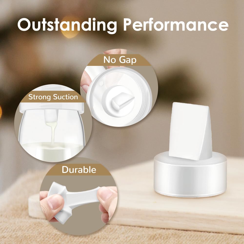 Maymom BPA/DEHP free valve and flange for safety