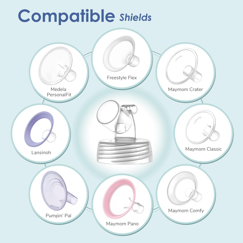 Maymom BPA-free label signals safe milk-contact components