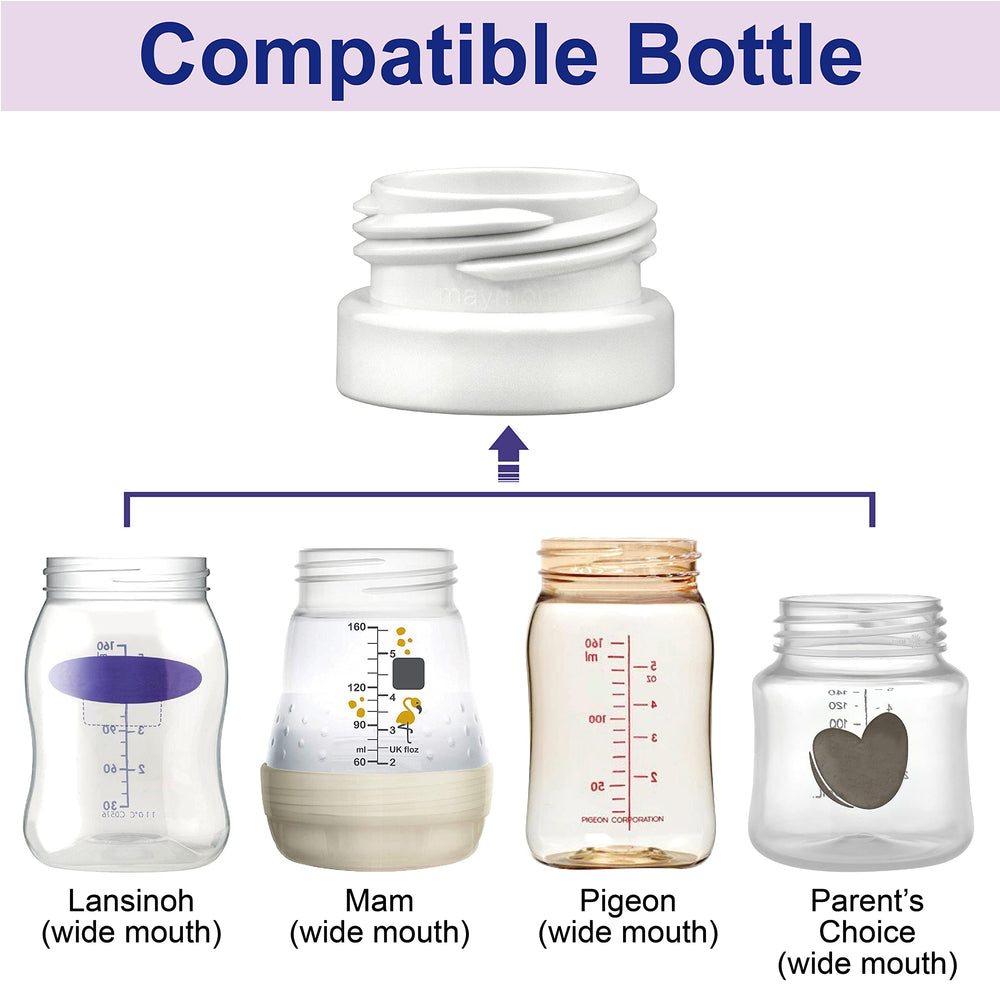 Maymom BPA-free material closeup emphasizes safe, clean plastic for repeated use.