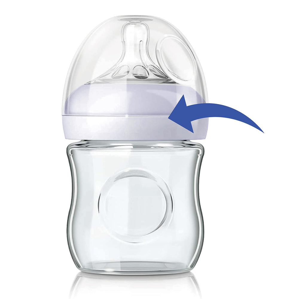 Maymom BPA-free screw ring highlights safe material for everyday bottle use.