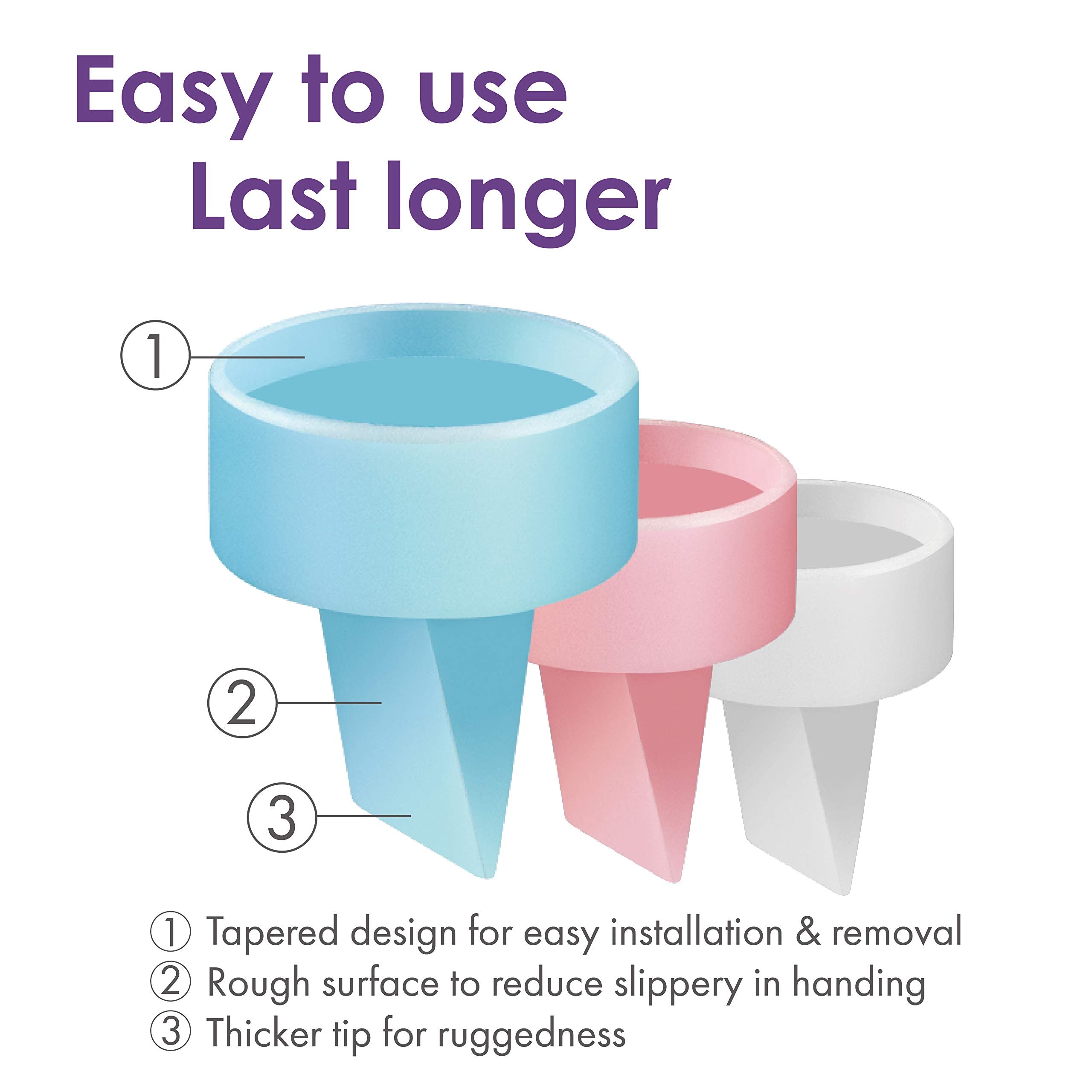 Maymom pink duckbill valve compatible with Spectra S1, supports consistent suction.