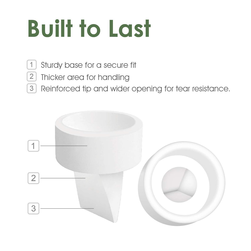 Maymom duckbill valves compatible with Spectra S1 for consistent suction.