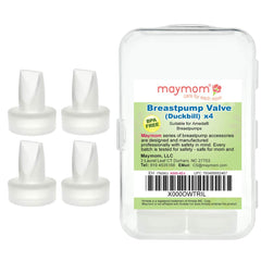 Maymom duckbills for Ameda MYA Joy in retail packaging, factory sealed.