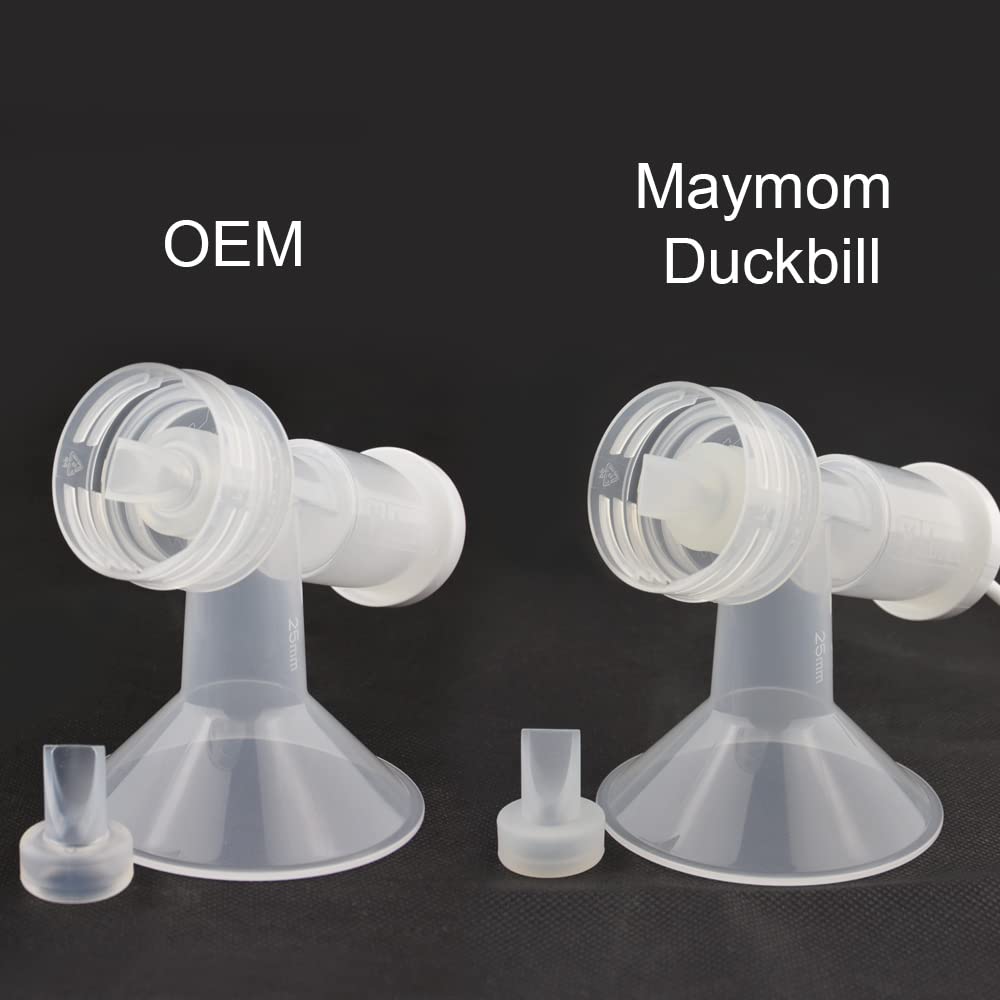 Maymom duckbills BPA-free material promotes safe pumping components.