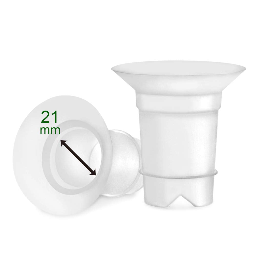 Maymom flange inserts 21mm long packaging ready for customized fit.