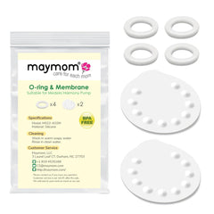 Maymom Harmony replacement O-rings focus on a durable BPA-free seal for Medela pump
